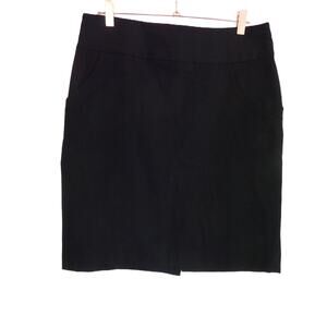 Banana Republic Black Knee Length Skirt 8